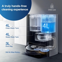 Robot hút bụi lau nhà Ecovacs Deebot X1 OMNI - Cũ Nội Địa