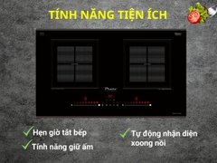 Bếp Từ Đôi Prato PT-2396 Nhập Thái Lan