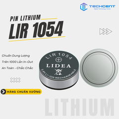 Pin Sạc Nút LIR1054 – 3.6V Li-ion Rechargeable Battery