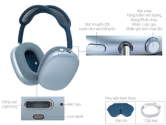 Tai Nghe Max Hổ Vằn 1561M - Pin Khủng 24h Chống Ồn ANC Xuyên Âm HD Âm Thanh Không Gian Thực
