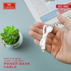 Cáp Sạc 2.4A Earldom 25cm EC-085