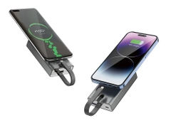 Pin dự phòng ROMOSS PEA20A 20000mAh PD 20W tích hợp sẵn cáp hai đầu