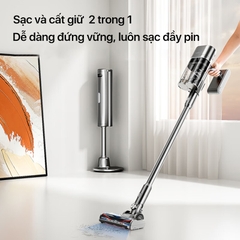 Máy hút bụi cầm tay không dây UWANT V100, tự đổ rác, khử khuẩn Ozone