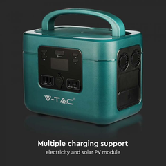 Trạm Sạc Điện Di Động V-TAC VT-1001 | 1000W, Dung Lượng 1050Wh, Pin LiFePO4