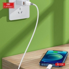 Cáp Sạc Nhanh 20W 3A Max - Model Earldom EC-159 (2 mét)