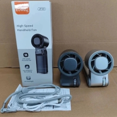 Quạt Mini Cầm Tay IceWing JF181 Vỏ Nhôm Cao Cấp – Có Làm Lạnh, 199 Tốc Độ, Pin Sạc, Màn Hình LED