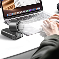 Quạt Mini Cầm Tay IceWing JF181 Vỏ Nhôm Cao Cấp – Có Làm Lạnh, 199 Tốc Độ, Pin Sạc, Màn Hình LED