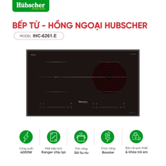 Bếp từ đôi Hubscher Model IHC-668.HP