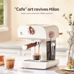 Máy pha cà phê Espresso ZZUOM Bán tự động - Pha Espresso, Cappuccino & Latte