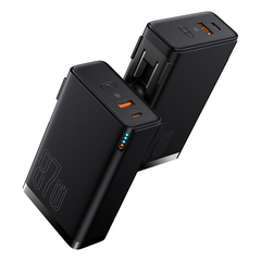 Cốc Sạc Siêu Nhanh Kiêm Pin Dự Phòng Baseus Power Station 4 Hybrid GaN Power Bank Adaptor 10000mAh 87W