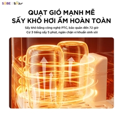 Máy đun nước và hâm sữa tiệt trùng Bear WW-5H12V78 Chính Hãng