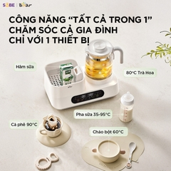 Máy đun nước và hâm sữa tiệt trùng Bear WW-5H12V78 Chính Hãng