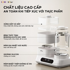 Máy đun nước và hâm sữa tiệt trùng Bear WW-5H12V78 Chính Hãng