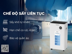 Máy Hút Ẩm Daichi DCP-30DH 30L, Lọc Không Khí, Sấy Quần Áo