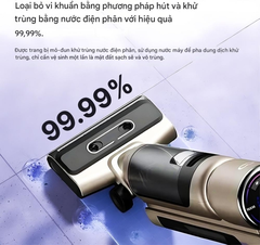 INXNI Z3 Slim – Máy Lau Nhà Hút Bụi 3in1 Nhỏ Gọn, Tự Giặt Giẻ, Diệt Khuẩn