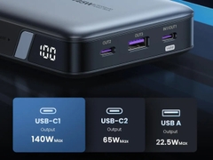 Sạc dự phòng UGREEN 145W PB205 25000mAh – Chuẩn USB-C, PD3.0, QC3.0