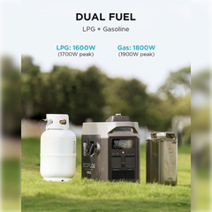 Máy phát điện EcoFlow Smart Generator 4000 (Nhiên liệu kép) | Hàng chính hãng