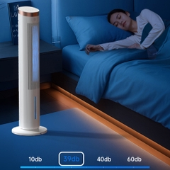 Quạt Tháp Tạo Ẩm JIPIN JP-SLTS-05 – Làm Mát 3in1, Gió 3D, Bình Nước 6L, Êm Tiết Kiệm Điện