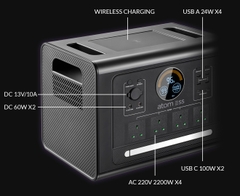 Trạm Điện Di Động ATOMESS BOOST 2200W 2200Wh AC 220V