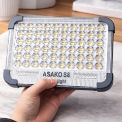 Đèn Năng Lượng Mặt Trời Asako KT01416 280 LED Pin 4500mAh Chống Nước IP66