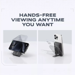 Pin Dự Phòng VEGER X5 WalletTrack 5000mAh – MagSafe, Find My, Ví RFID, Sạc Nhanh 20W