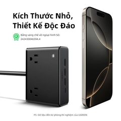 Trạm Sạc UGREEN S6 Magic Cube 8-in-1 20W 65W – 4 Ổ AC, Sạc Nhanh PD/PPS