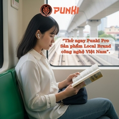 Tai Nghe Không Dây Punki Pro 2 Hổ Vằn 1563E ANC Chống Ồn Chủ Động