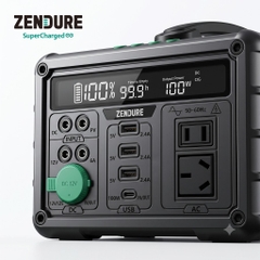 Trạm sạc 1000W ZENDURE SuperBase M - SuperBase ZDSB600M dung lượng 607Wh
