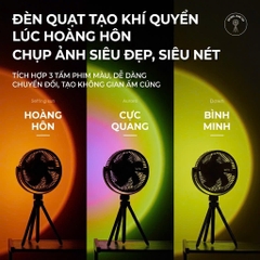 Quạt Tích Điện Chống Muỗi Uringo 10000mAh Đèn LED Sạc Type-C