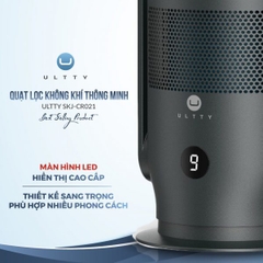 Quạt Lọc Không Khí U-ULTTY CR021 HEPA H13 Công Nghệ Bội Khí 9 Cấp Gió Không Cánh