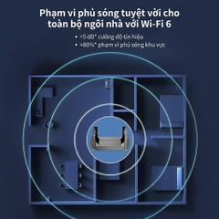 Router WiFi 6 Rock Space AX3200 3200Mbps 4 Ăng-ten Băng Tần Kép Gigabit Mesh