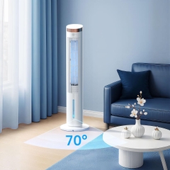 Quạt Tháp Tạo Ẩm JIPIN JP-SLTS-05 – Làm Mát 3in1, Gió 3D, Bình Nước 6L, Êm Tiết Kiệm Điện