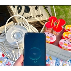 Quạt Tích Điện Chống Muỗi Uringo 10000mAh Đèn LED Sạc Type-C