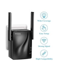 Bộ Kích Sóng WiFi Rock Space AC1200 Băng Tần Kép 2 Ăng-ten Chuẩn AC1200