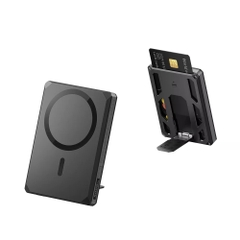 Pin Dự Phòng VEGER X5 WalletTrack 5000mAh – MagSafe, Find My, Ví RFID, Sạc Nhanh 20W