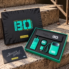 (Giới Hạn) Bộ Quà Tặng Baseus Limited Edition 4 Trong 1 – Pin Dự Phòng 10000mAh, Sạc GaN 30W, Tai Nghe TWS WM02, Ổ Điện 30W