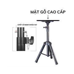 Giá Đỡ Máy Chiếu 3 Chân 1m2 Đa Năng Di Động, Gọn, Nhẹ, Chắc Chắn Dễ Sử Dụng