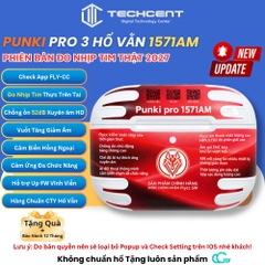Punki Pro Gen 3 Hổ Vằn 1571AM -  Đo Nhịp Tim Thực - Âm Không Gian Thực - Cảm Biến Vuốt Tăng Giảm Âm Trên Tai