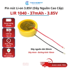 Pin Li-ion LIR 3.85V Có Dây (1040 1045 1054 1154)