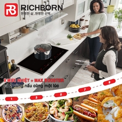 Bếp Từ Đôi RICHBORN RI7343H28Q Malaysia