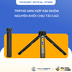 Tripod mini hợp kim nguyên khối CNC gấp gọn thông minh đầu chuyển 1/4 inch tải 5kg Webcam, Camera, DSLR, Máy chiếu