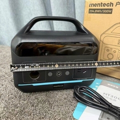 Trạm sạc MENTECH 300W MT300 dung lượng 204.8Wh, 2 cổng C 100W & 30W, sạc 220v