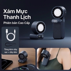 Quạt Sò Lạnh Mini Cầm Tay A228 - Thiết Kế Nhỏ Gọn, Làm Mát Siêu Nhanh