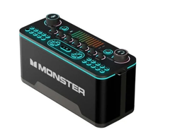 Loa Karaoke MONSTER AirRock SK100 – Loa Livestream 2 Mic Không Dây