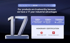 Máy lau nhà & hút bụi INXNI Z3 Pro - 3 trong 1, tự sấy giẻ, diệt khuẩn