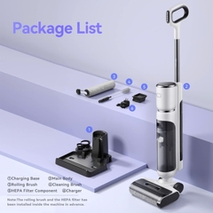 Máy lau nhà & hút bụi INXNI Z3 Pro - 3 trong 1, tự sấy giẻ, diệt khuẩn