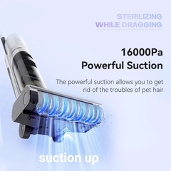 Máy lau nhà & hút bụi INXNI Z3 Pro - 3 trong 1, tự sấy giẻ, diệt khuẩn