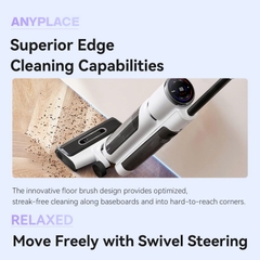 Máy lau nhà & hút bụi INXNI Z3 Pro - 3 trong 1, tự sấy giẻ, diệt khuẩn