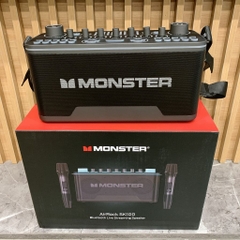 Loa Karaoke MONSTER AirRock SK100 – Loa Livestream 2 Mic Không Dây