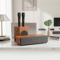 Loa Karaoke AI Lamborghini TOPI M9 60W, 2 Micro Không Dây, Android, Bluetooth, Loa Karaoke Mini Di Động